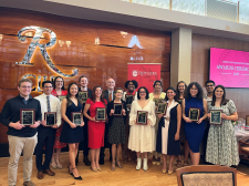 Dr. Samantha Farris and recently graduated Dr. Hayley Svensson are the recipients of the 2025 SGS Merit and Achievement Awards 